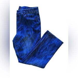 FDJ Canada Suzanne Dark Blue Straight Leg Jeans Womens Size 14 French Dressing